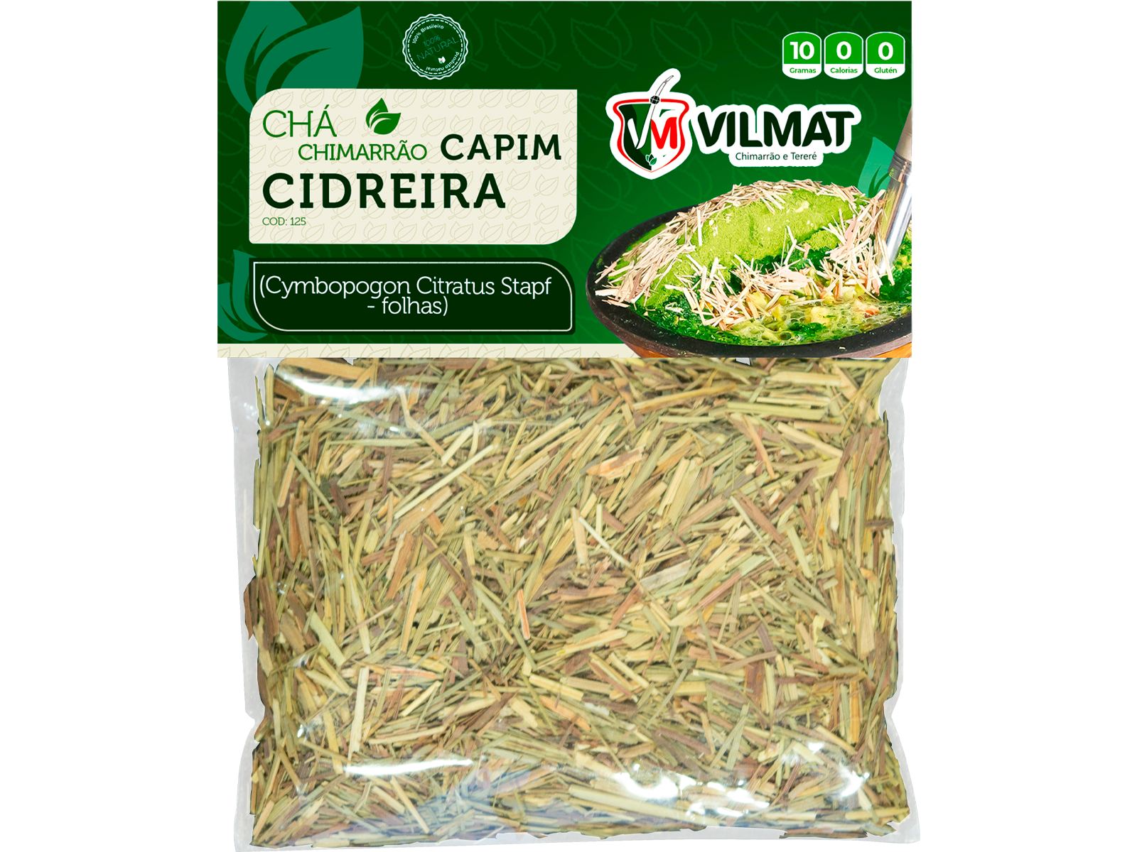 CHÁ CHIMARRÃO CIDREIRA 10X10GR