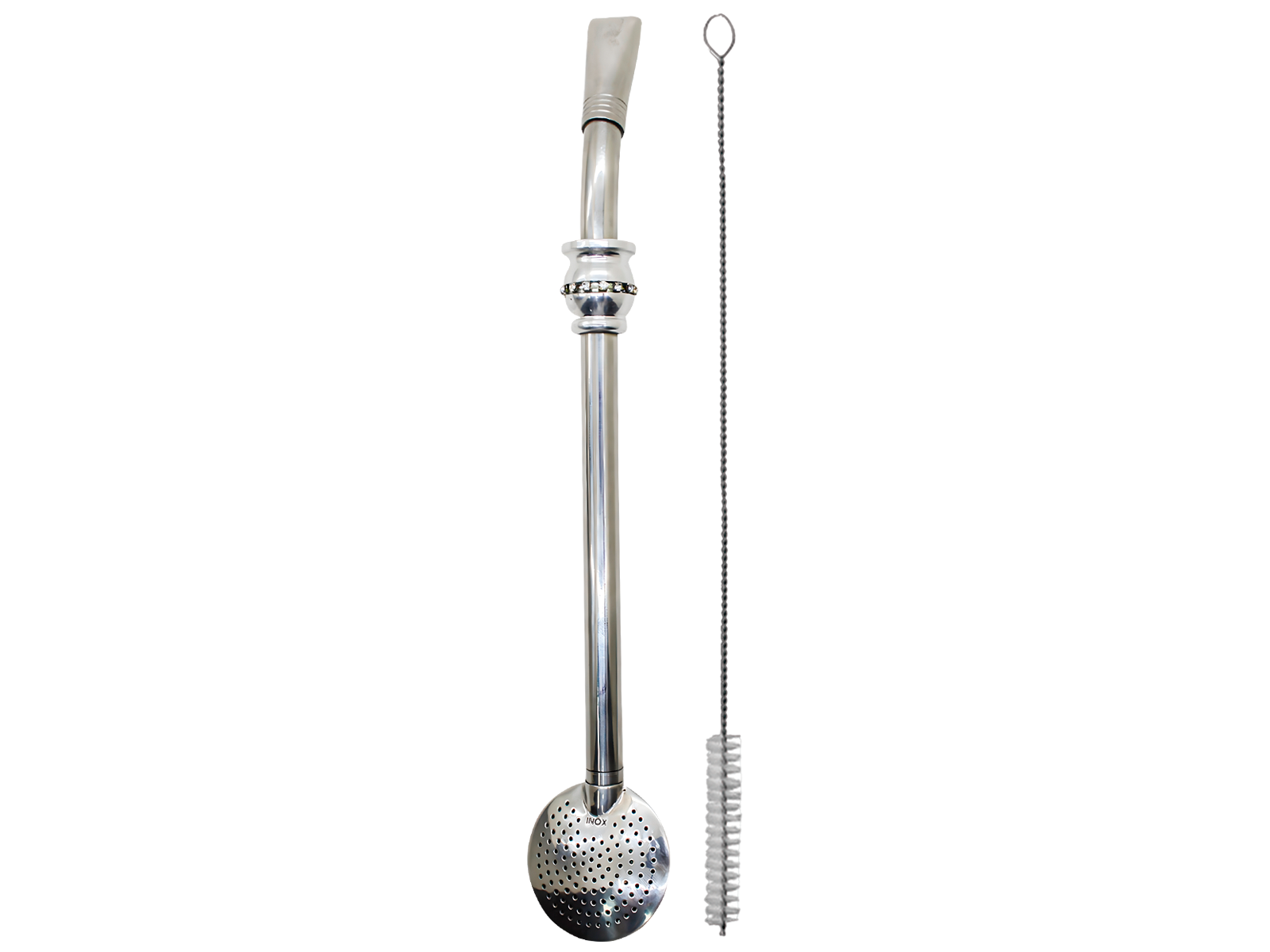 BOMBA INOX ANEL STRASS