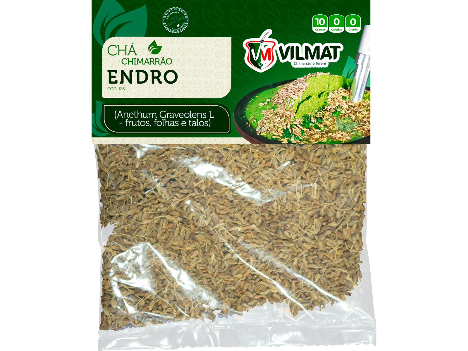 CHÁ CHIMARRÃO ENDRO 10X10GR